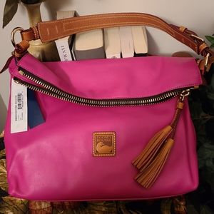 🌺 SOLD SOLD Dooney Mckenzie Hobo in Fuscia--NWT